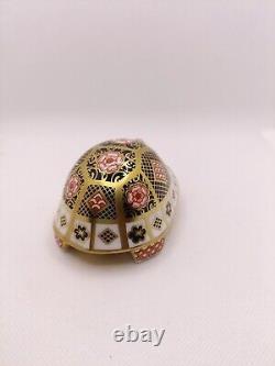 Yorkshire Rose Mother Tortoise 602 Royal Crown Derby + Certificate Of Authentici